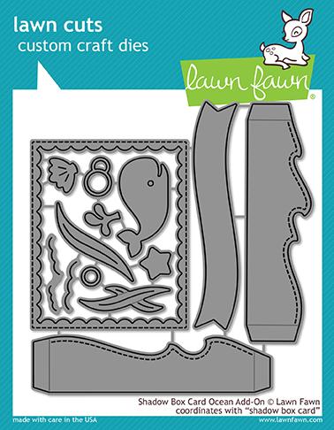 Shadow Box Card Ocean - Add-On Shadow Box Card Ocean - Add-On