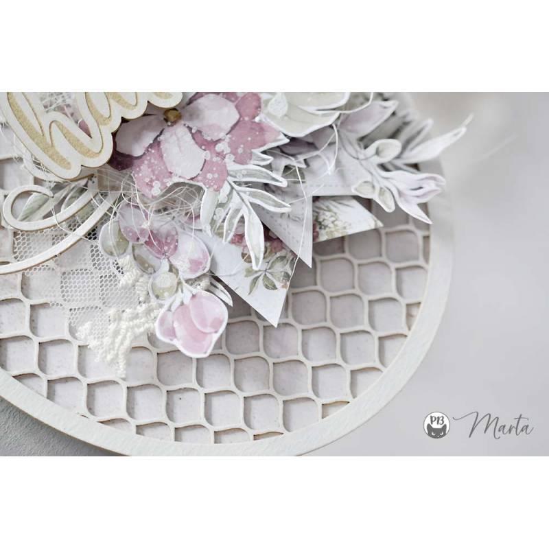 Base Embroidery Hoop 02 - Light Chipboard Embelishments