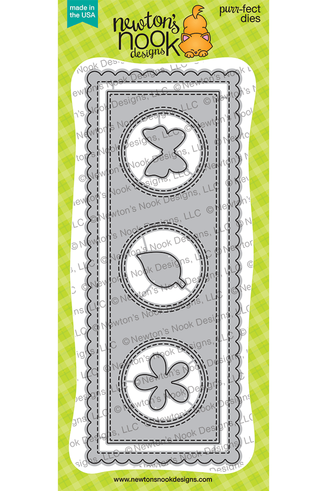 Slimline Frames & Portholes Die Set - Die Set