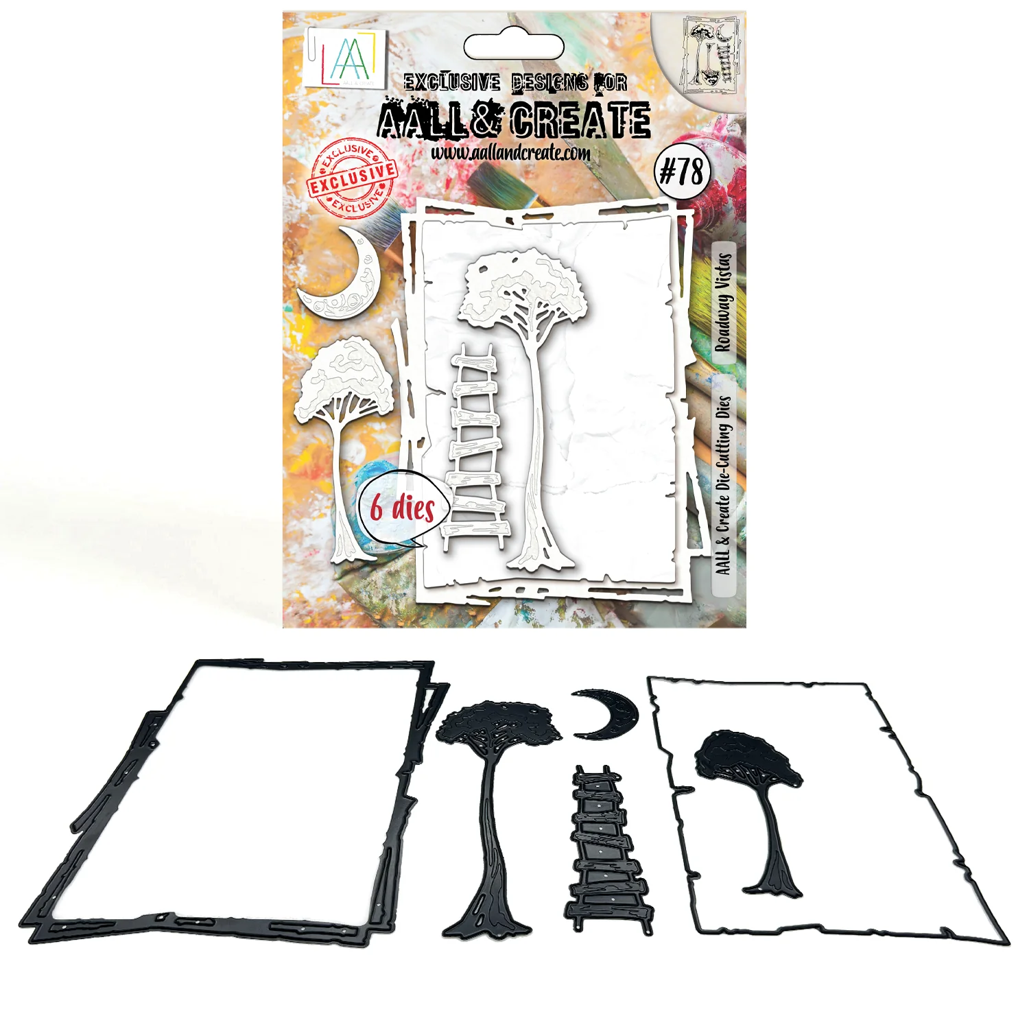 Roadway Vistas - #78 - Die-Cutting Die Set Roadway Vistas - #78 - Die-Cutting Die Set