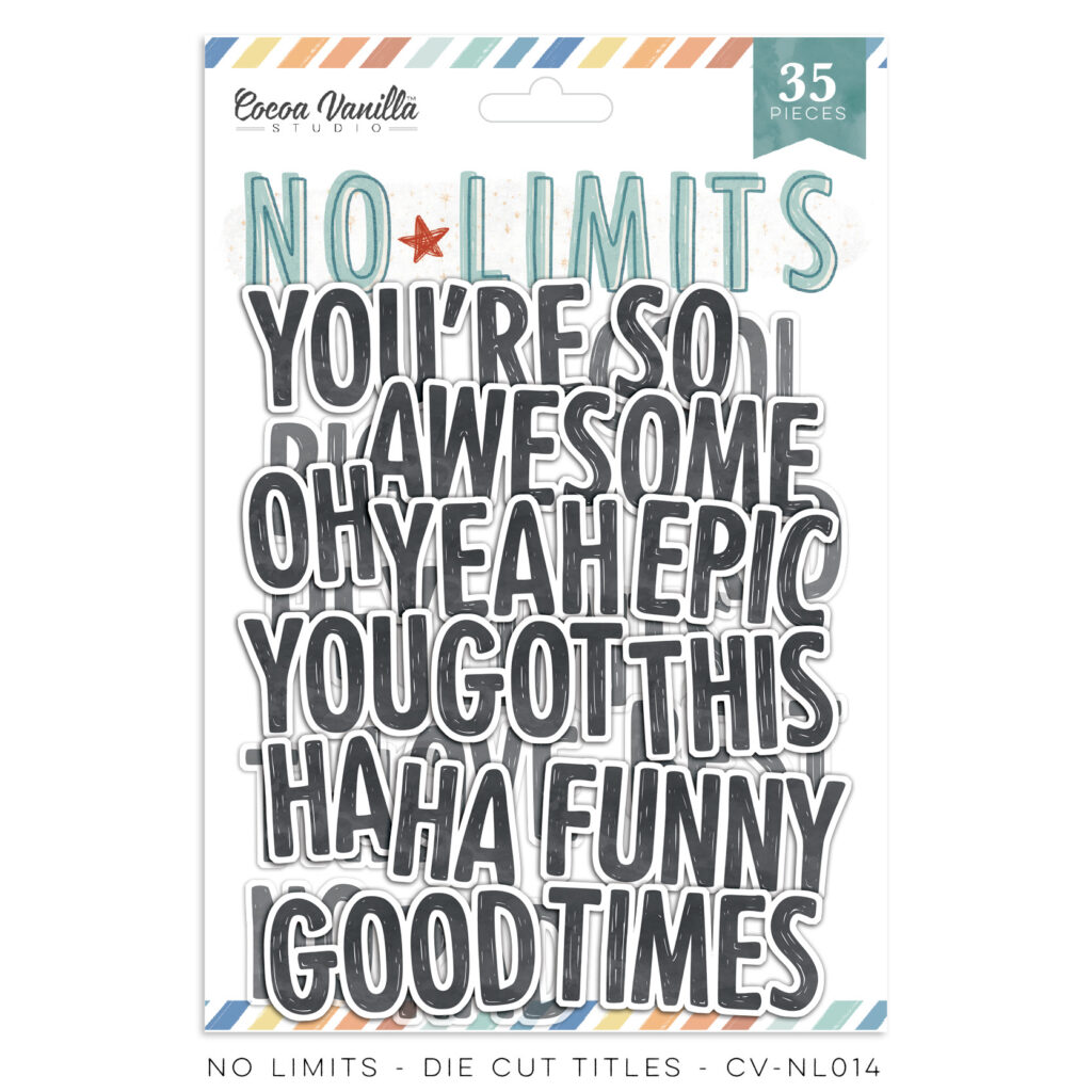 Die Cut Titles - No Limits