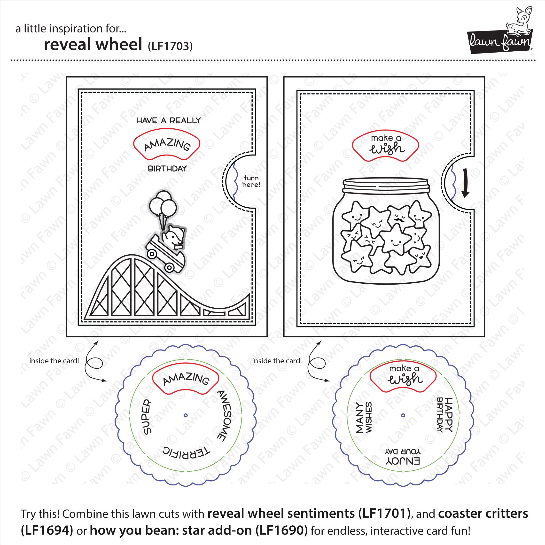Reveal Wheel - Lawn Cuts Reveal Wheel - Lawn Cuts