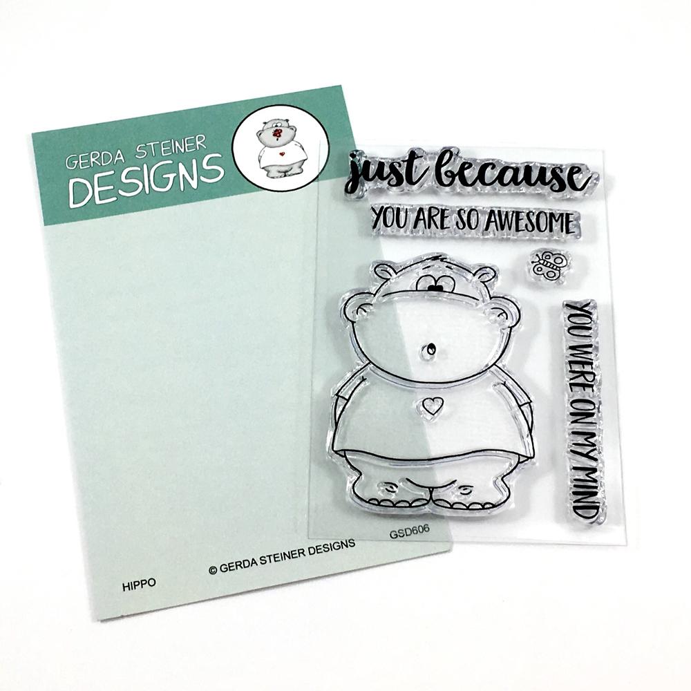 Hippo with Butterfly