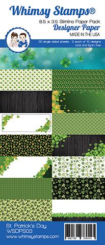 St. Patrick's Day - Slimline Paper Pack St. Patrick's Day - Slimline Paper Pack