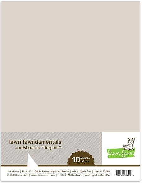 Dolphin - Cardstock - Lawn Fawn