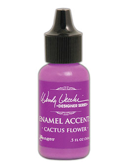 Cactus Flower - Weddy Vecchi Enamel Accents Cactus Flower - Weddy Vecchi Enamel Accents