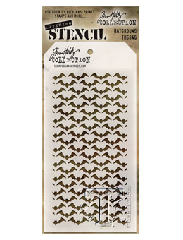 Batground - Tim Holtz Layering Stencil