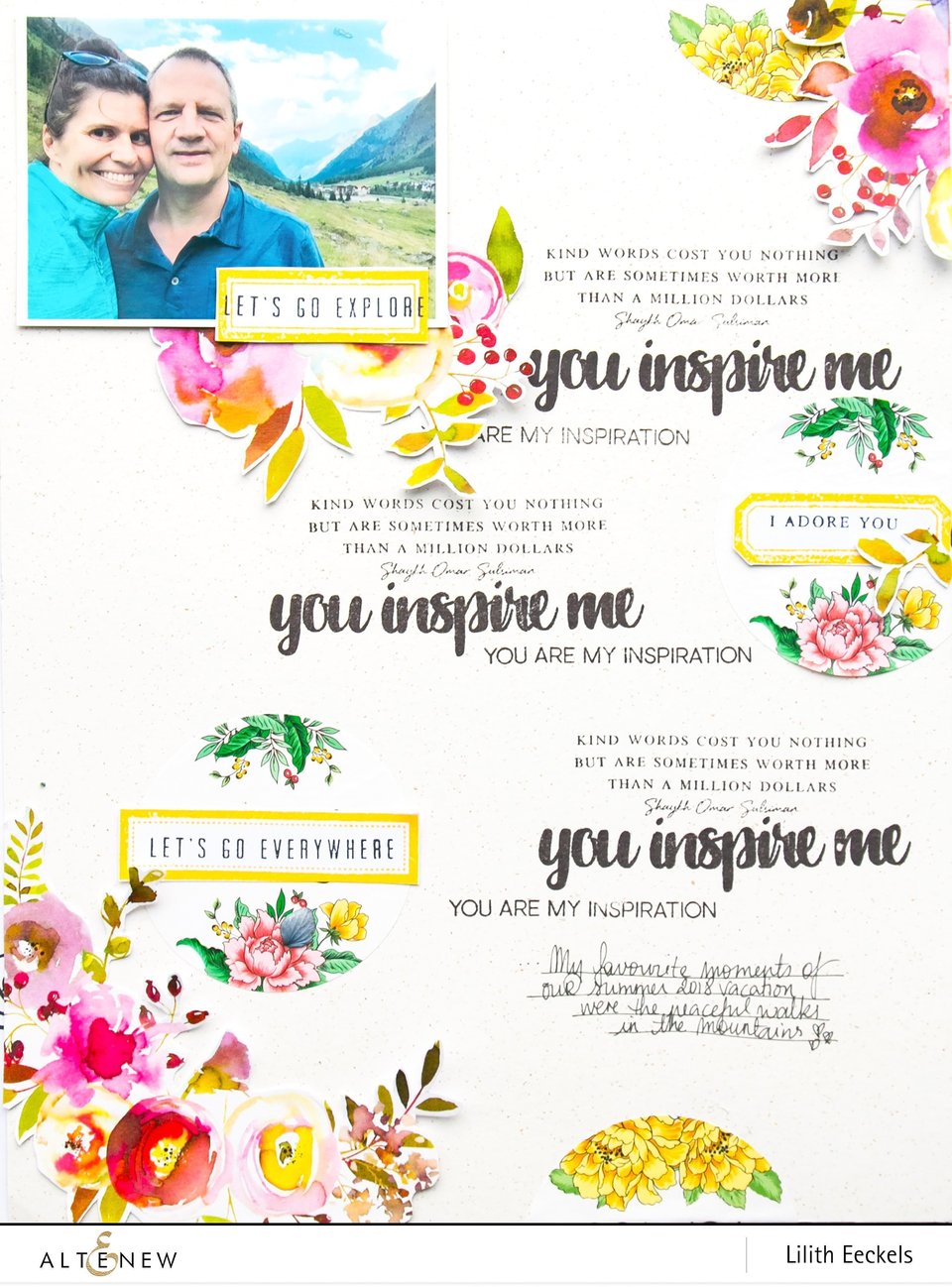 Floral Favor - Sticker - Altenew