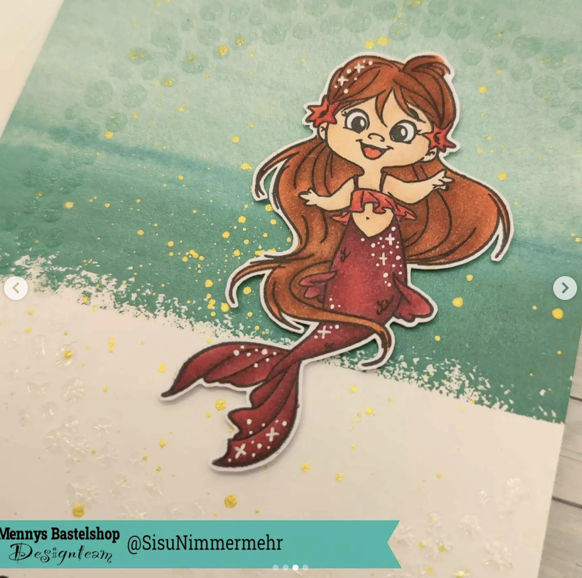 Mermaid und Crackle Paste Mermaid und Crackle Paste