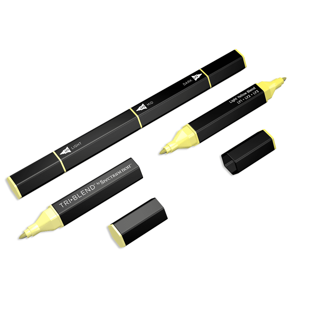 Light Yellow Blend - Spectrum Noir Triblend Light Yellow Blend - Spectrum Noir Triblend