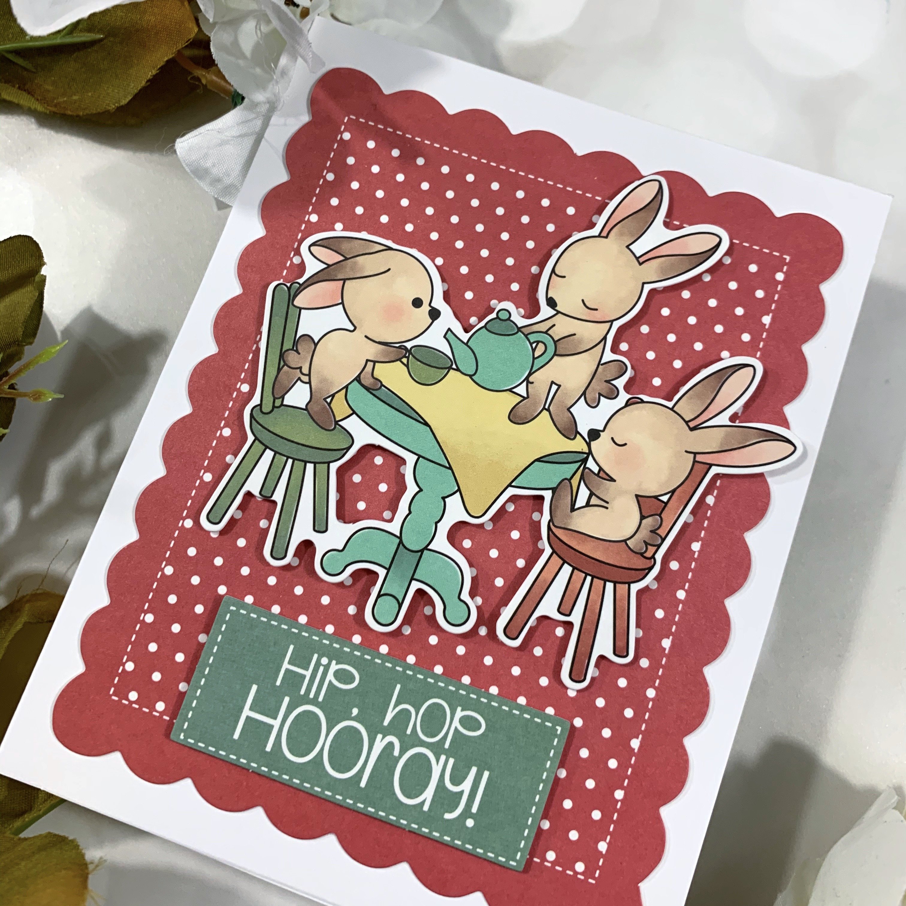 Bunny Fun Cards - Die-Cut Card Kit Bunny Fun Cards - Die-Cut Card Kit