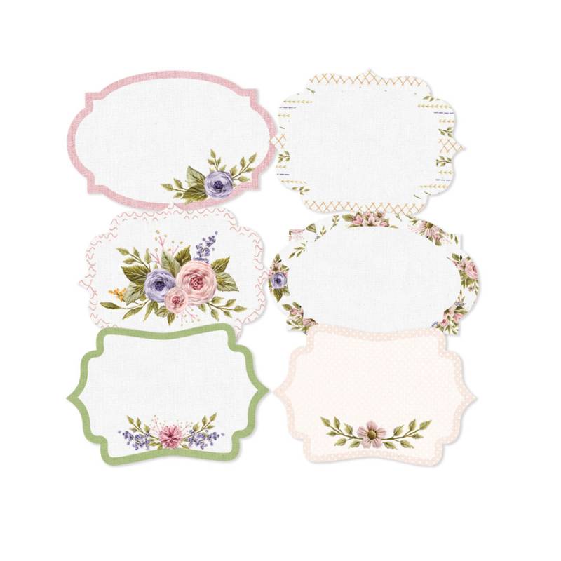 Decorative Tags 04 - Stitched with Love