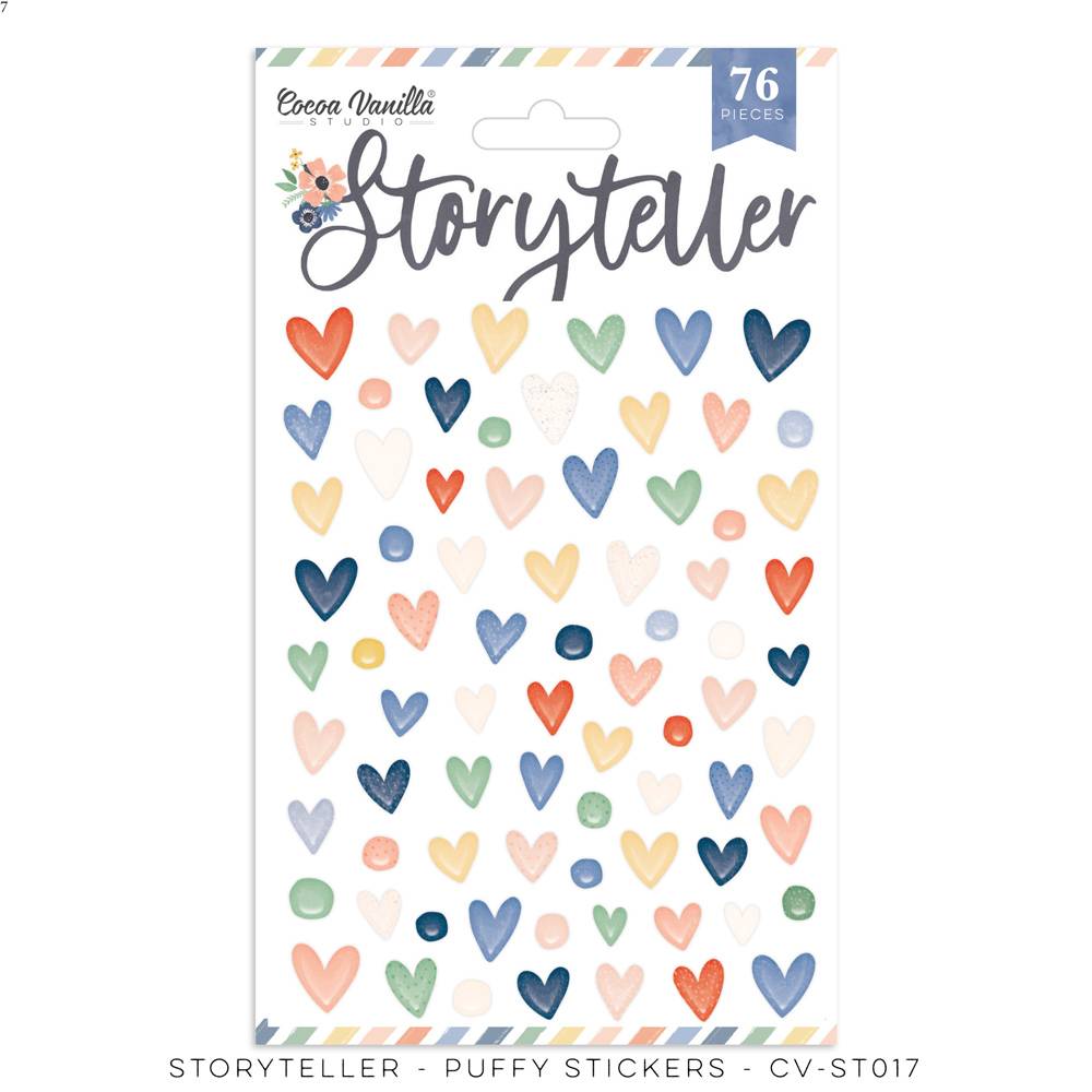 Puffy Stickers - Storyteller Puffy Stickers - Storyteller