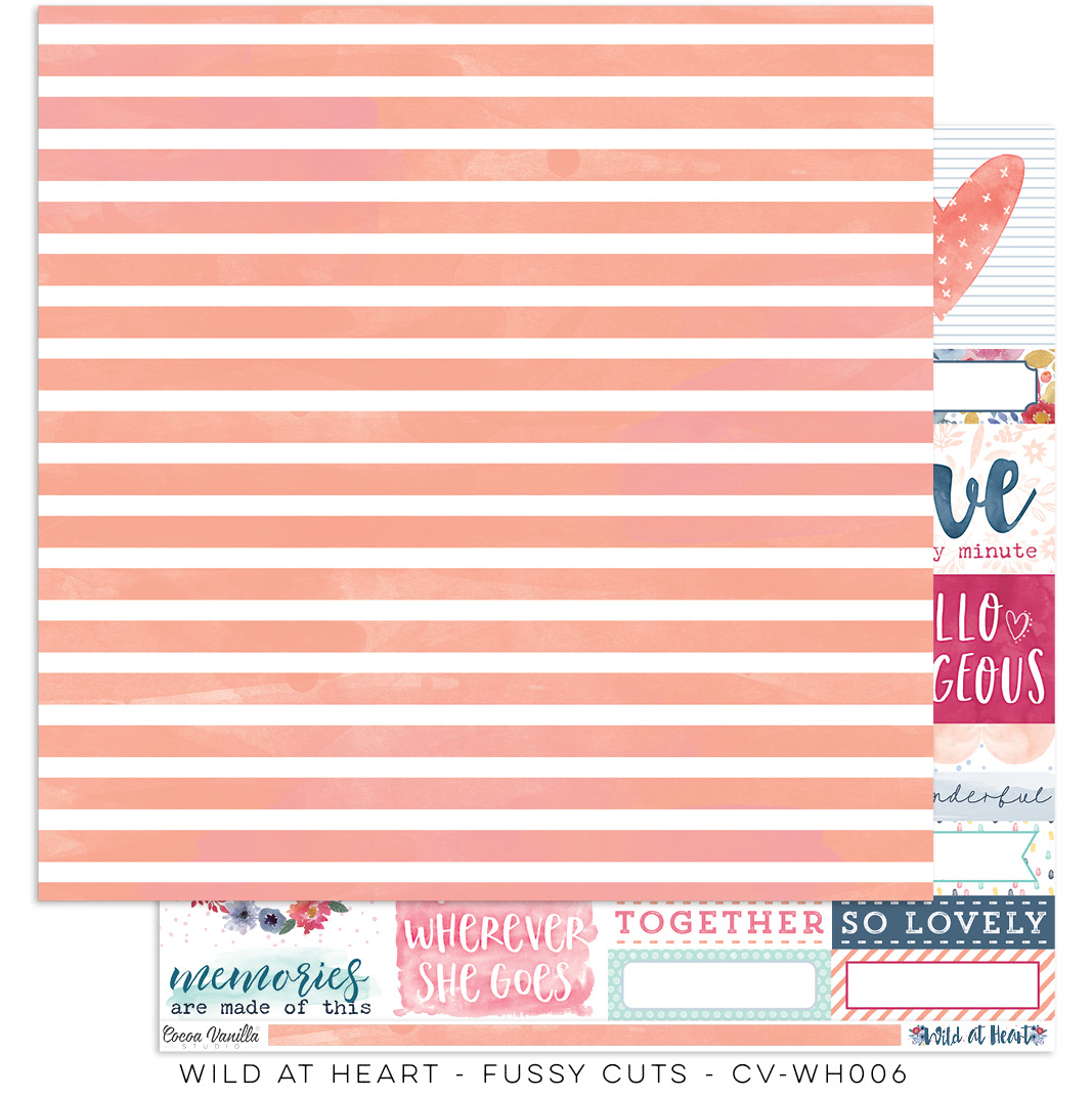Fussy Cuts - Paper - Wild At Heart