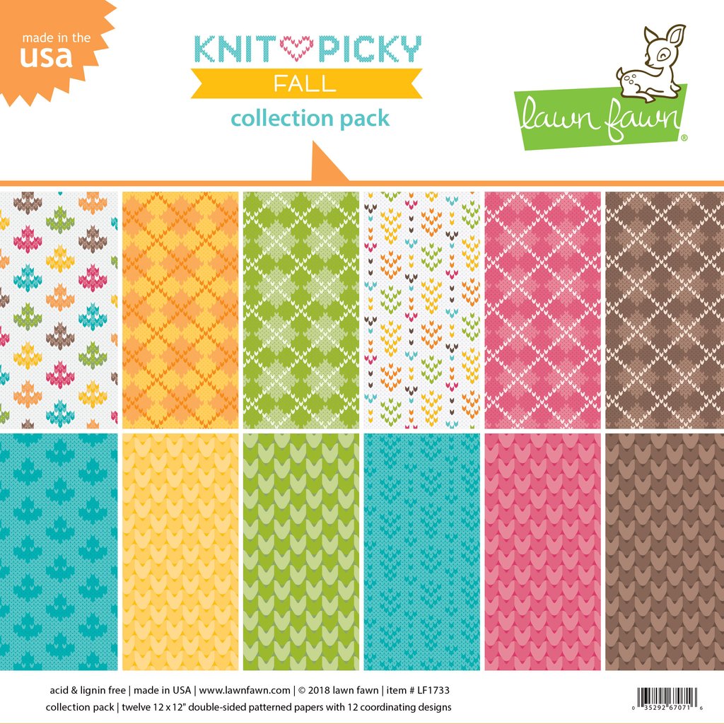 Knit Picky Fall - Collection Pack 12x12