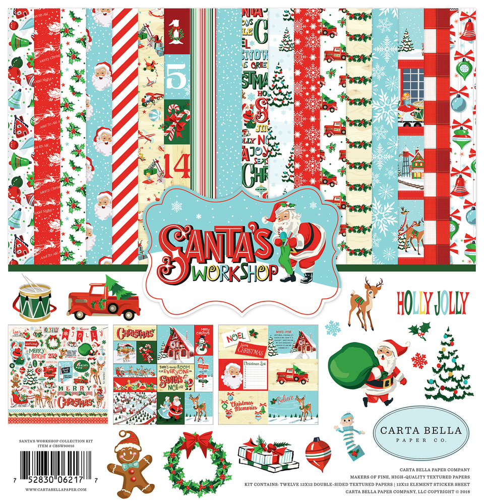Santa's Workshop Collection Kit - Carta Bella