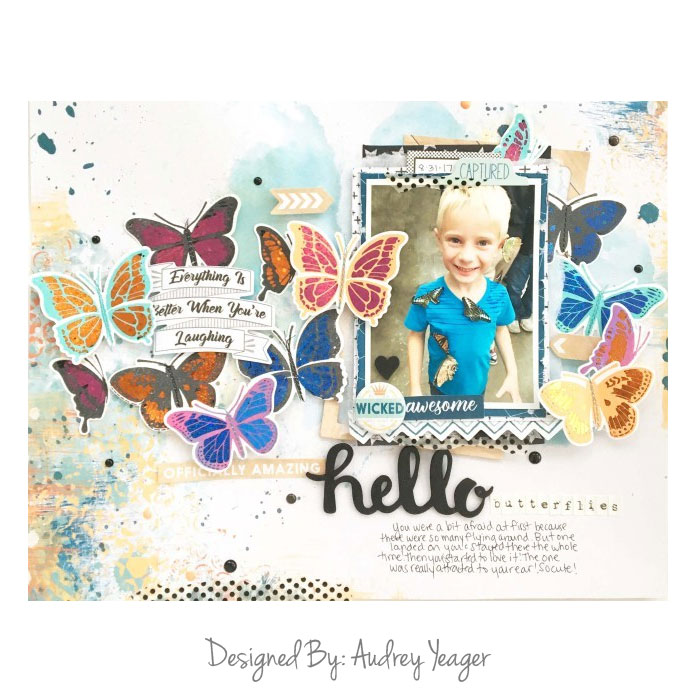 Butterfly Kisses - StampnFoilâ„¢ Butterfly Kisses - StampnFoilâ„¢