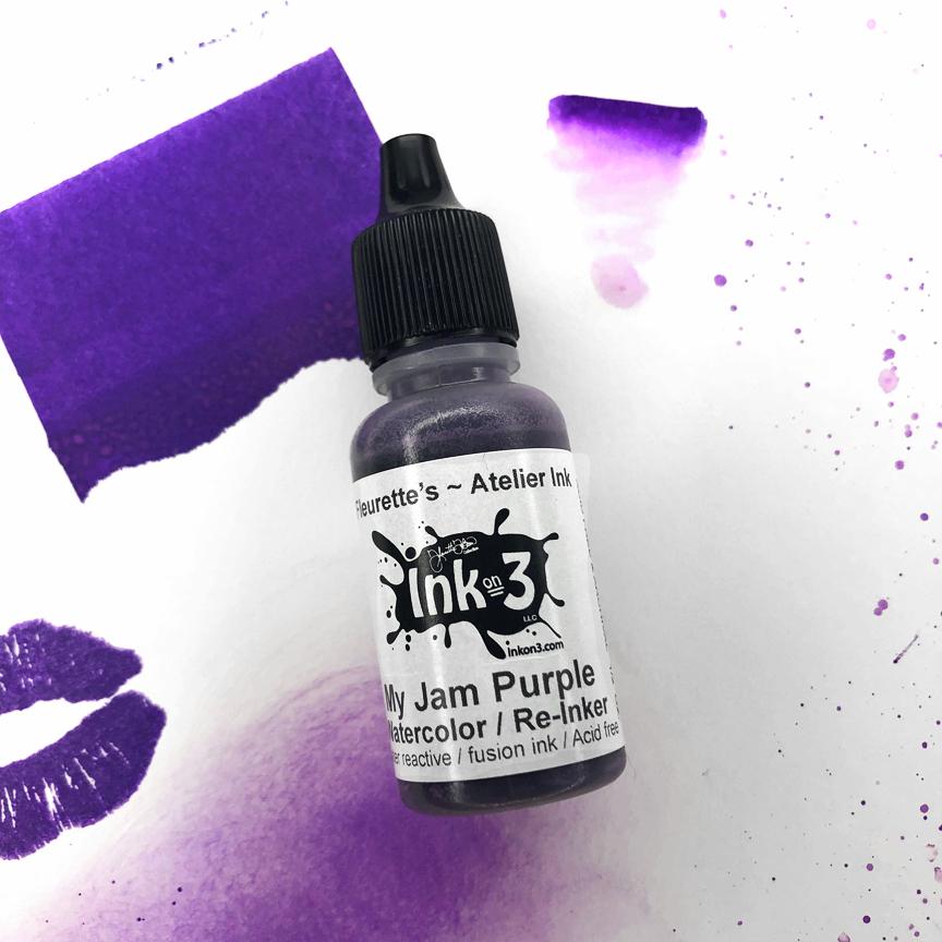 My Jam Purple - Atelier Watercolor ~ Artist Grade Fusion Ink