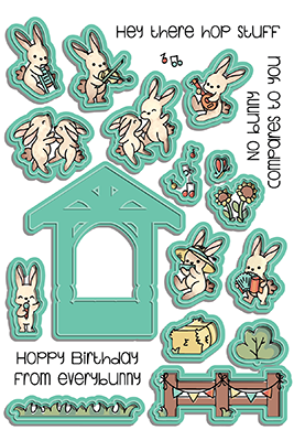 Bunny Band Pals - Die Set
