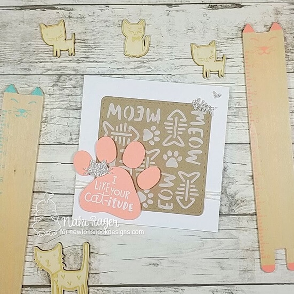 Meow - Stencil Meow - Stencil