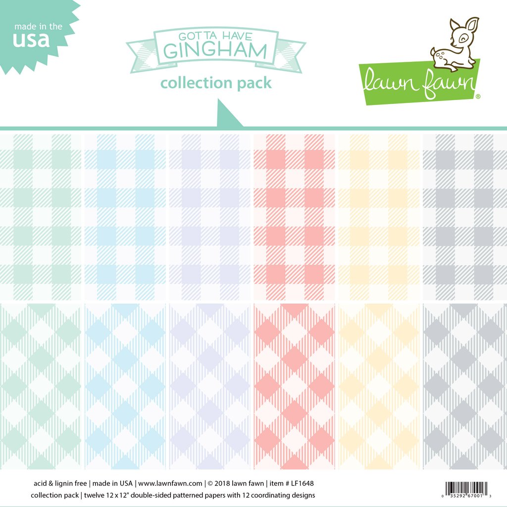 Gotta have Gingham Collection Pack 12x12