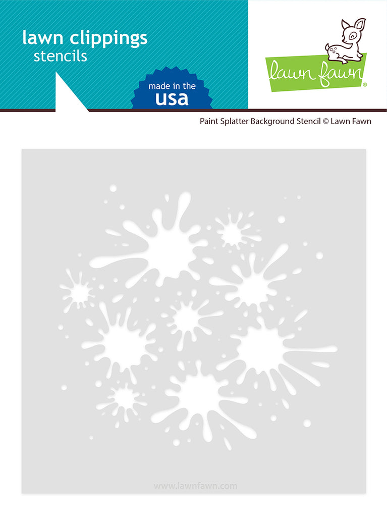 Paint Splatter - Background Stencil Paint Splatter - Background Stencil