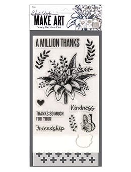 A Million Thanks - Stamp/Die/Stencil Set A Million Thanks - Stamp/Die/Stencil Set