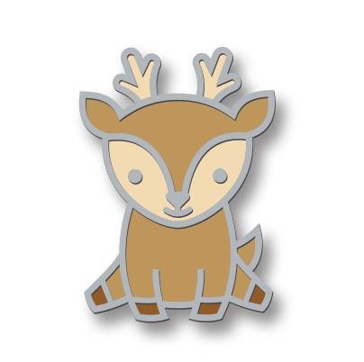 Hello, Deer - Enamel Pin - Lawn Fawn