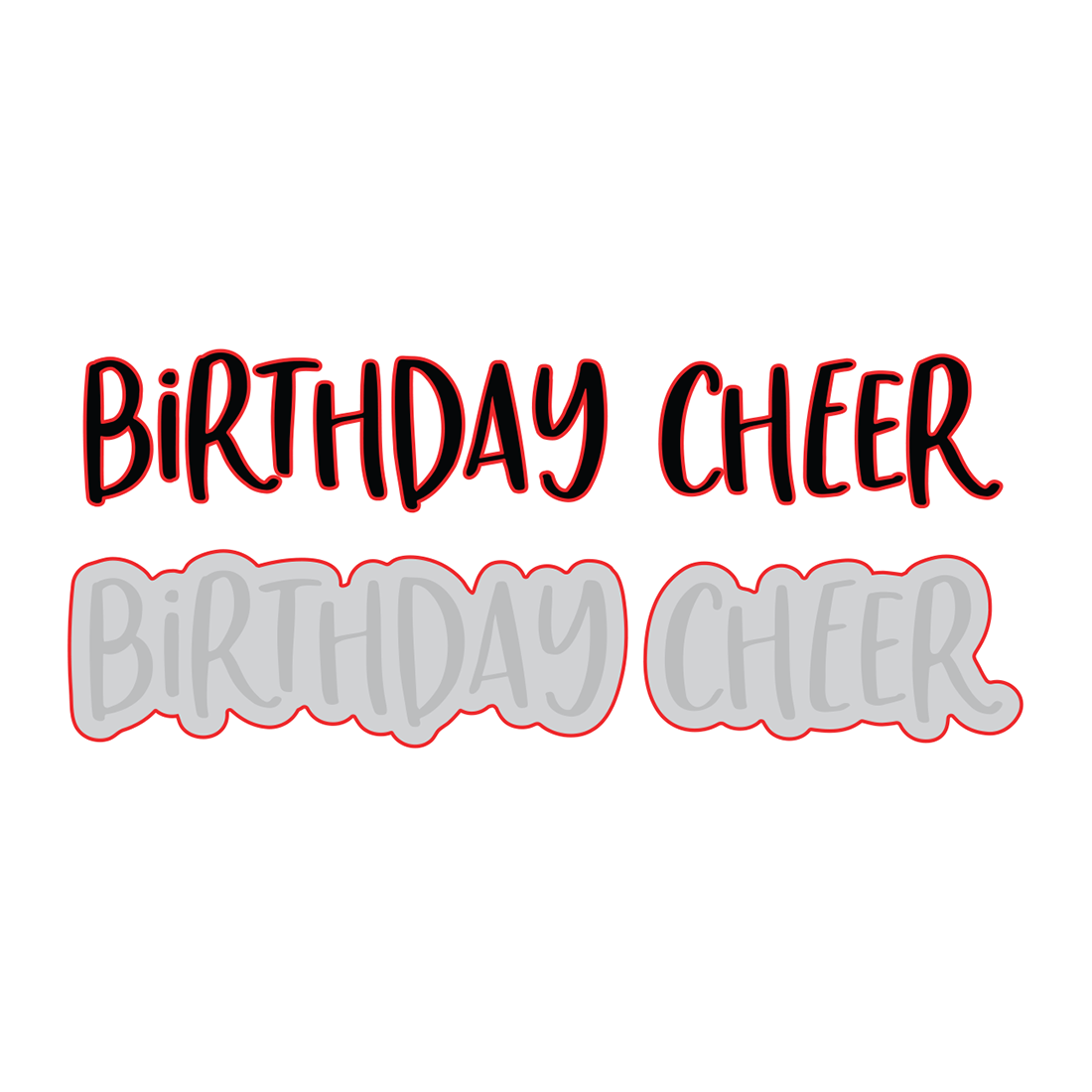 Birthday Cheer - Honey Cuts
