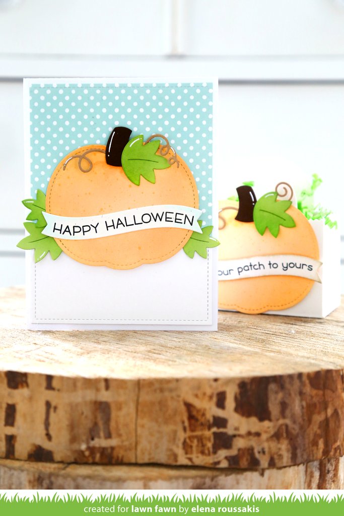 Outside in Stitched Pumpkin - Lawn Cuts Outside in Stitched Pumpkin - Lawn Cuts