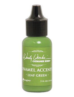Leaf Green - Weddy Vecchi Enamel Accents
