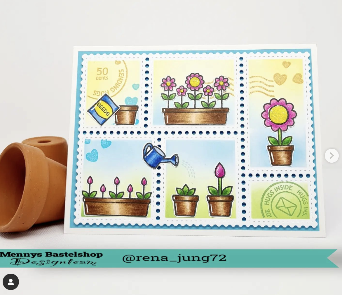 Postage Collage Die Postage Collage Die