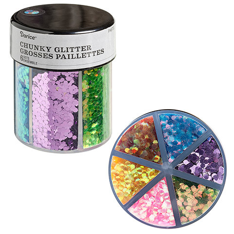 6-Color Sequin Glitter Caddy 6-Color Sequin Glitter Caddy
