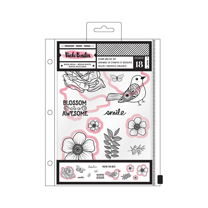 All The Good Things - Set 2 - Vicki Boutin Stamps & Dies