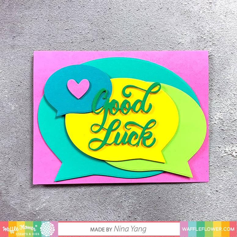 Speech Bubbles - Die