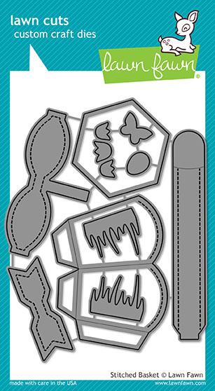 Stitched Basket - Lawn Cuts Stitched Basket - Lawn Cuts