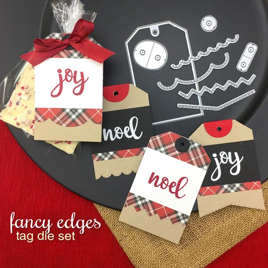Fancy Edges Tag - Die Set