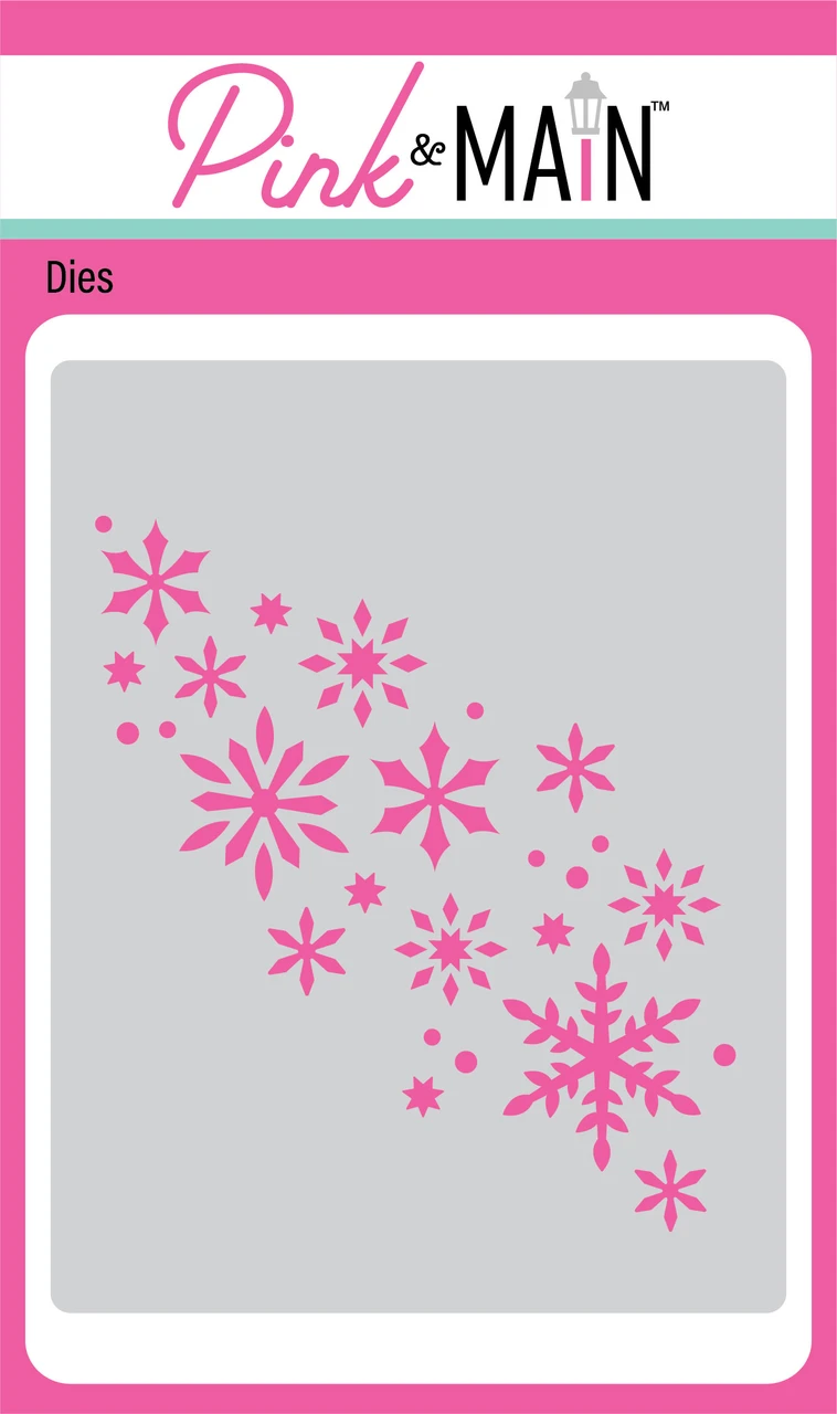 Snowflake Flurries Cover - Die Snowflake Flurries Cover - Die