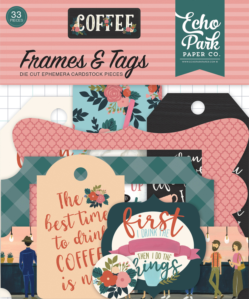 Frames & Tags Ephemera - Coffee - Echo Park