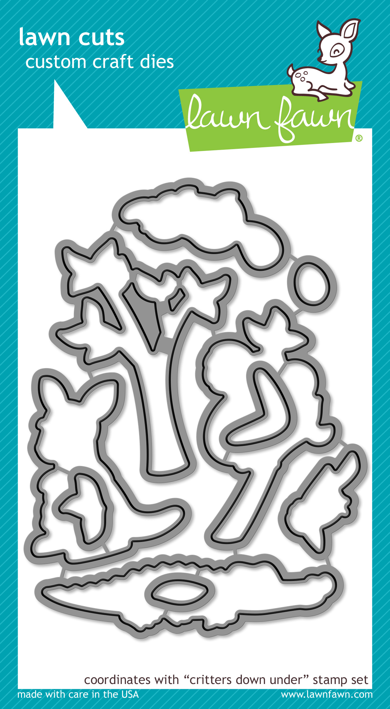 Critters Down Under - lawn cuts