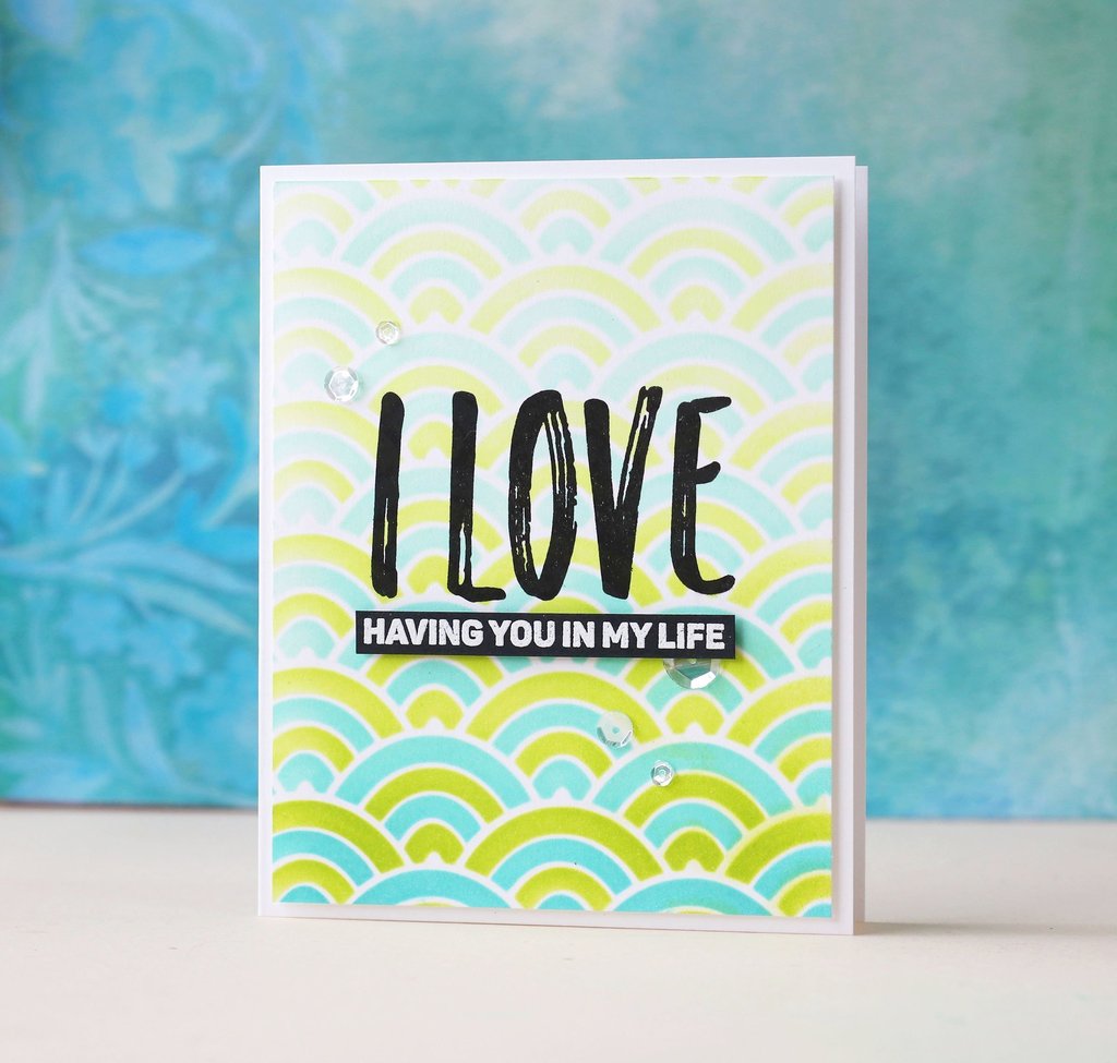 Scallop Builder - Stencil