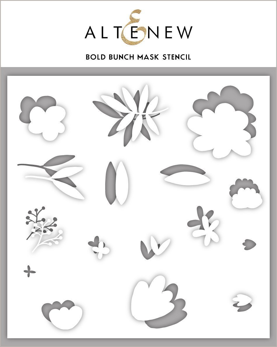 Bold Bunch Mask - Stencil Bold Bunch Mask - Stencil