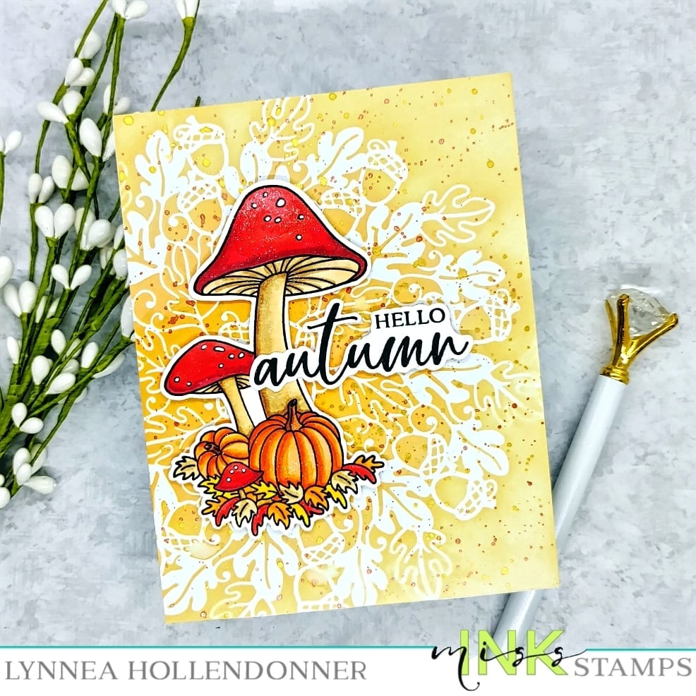 Fall Mandala - Stencil