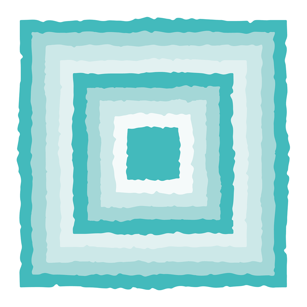 Deckle Edge Squares - Honey Cuts