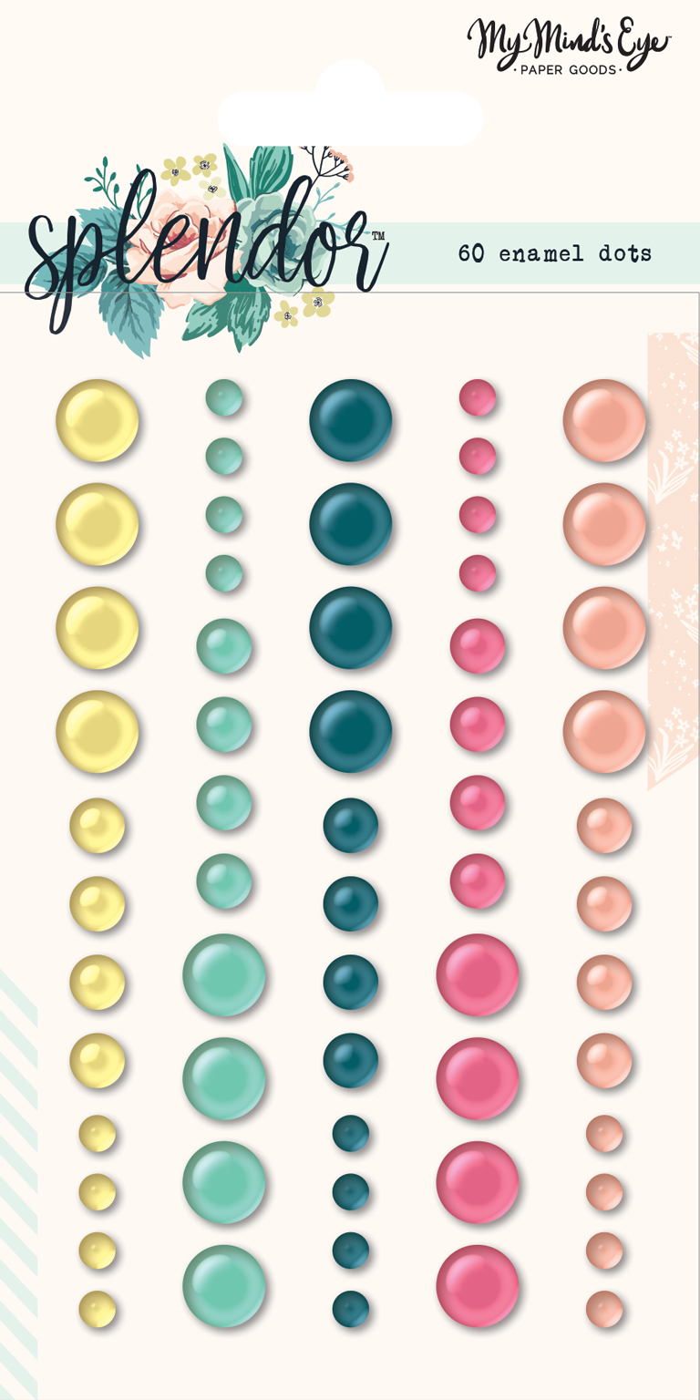 Enamel Dots - Splendor Collection - My MindÂ´s Eye
