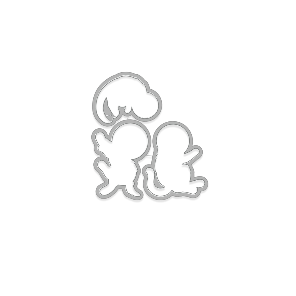 Mewn & Back - Hero Arts Frame Cut