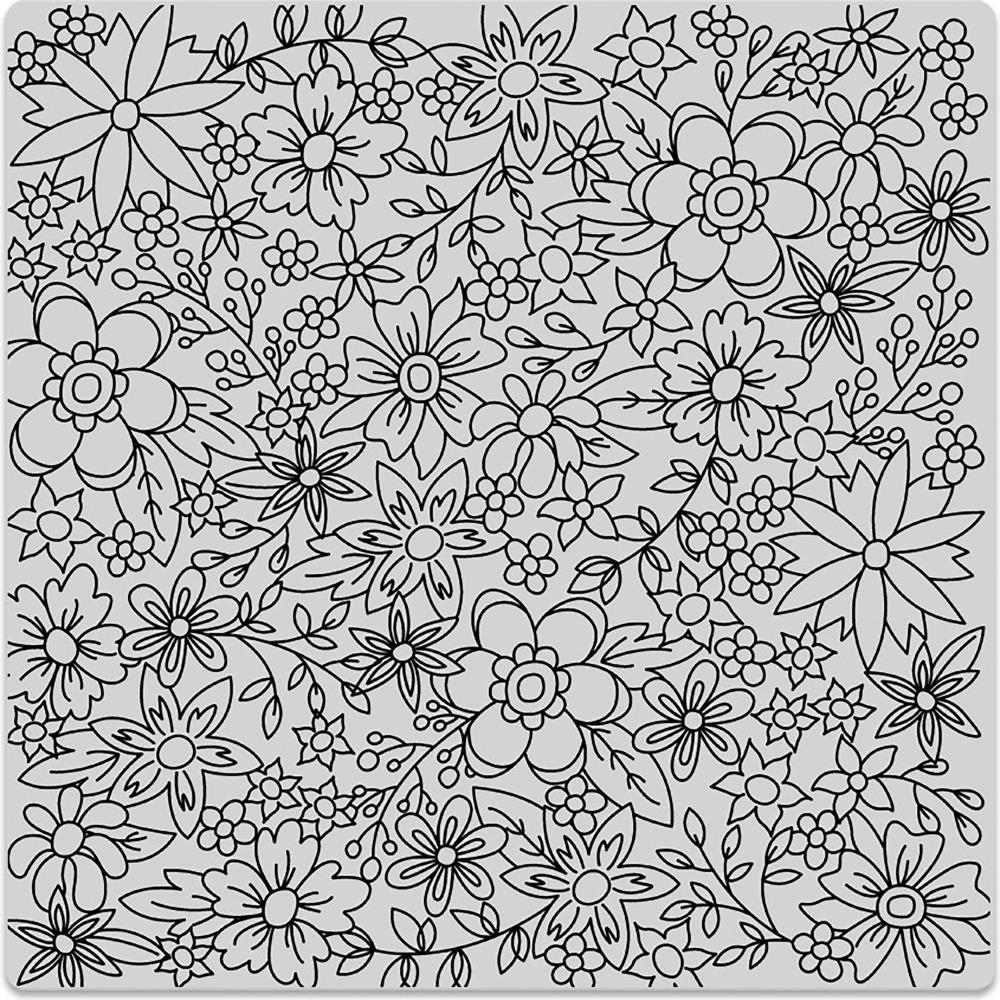 Flowers For Coloring - Hero Arts Cling Stamp