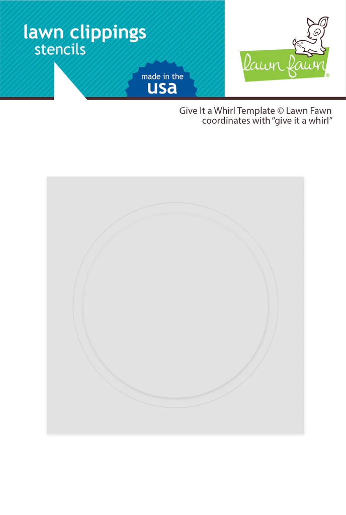 Give It A Whirl Template - Stencil Give It A Whirl Template - Stencil