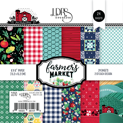 Farmer's Market - 6x6 Paper