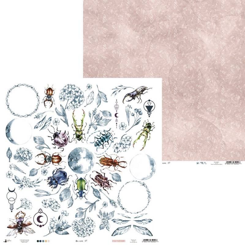 Paper 07 - 12“x12“ - New Moon Paper 07 - 12“x12“ - New Moon